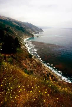 Big sur, california Stock Photos
