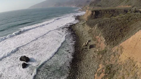 Big Sur Coast Aerials Stock Footage 35399989