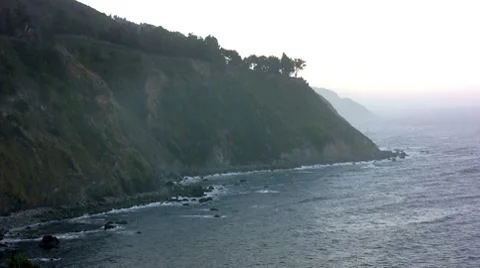 Big Sur Coast 库存影片 7340615