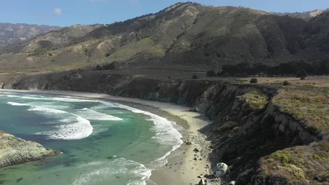 Big Sur Coastline Stock Footage 98475869