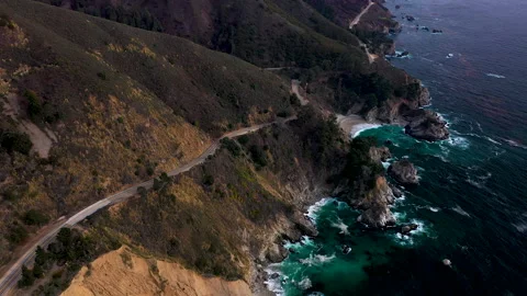 Big Sur Coastline Stock Footage 171370622