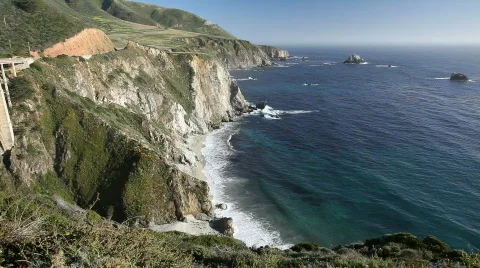 Big Sur Stock Footage 857221