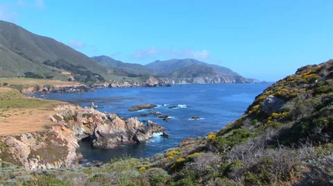 Big Sur Loop Stock Footage 38764944