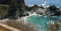 Big Sur McWay Falls Dolly Back more Pacific Coast California 4k or 4k+ Resolution