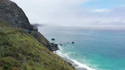 Big Sur State Route 1 Vídeos de archivo 133763261
