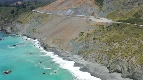 Big Sur, State Route 1 Vídeos de archivo 133764985