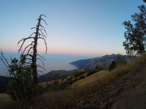Big Sur Sunrise Timelapse Видео 87056976