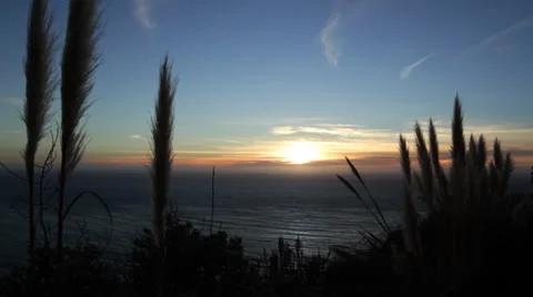Big Sur Sunset 2 Stock Footage 34279680