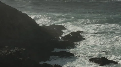 Big Surf waves Stock Footage