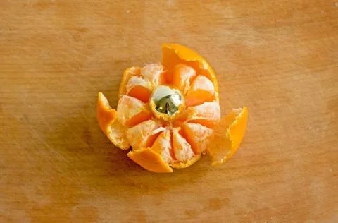 Big tangerine Stock Photos