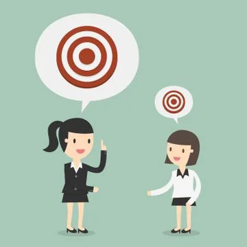 Big Target Stock Illustration