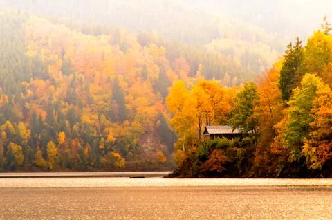 The big Tarn in Thuringia 1 Foto stock