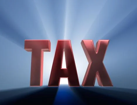 Big tax Illustrazione stock