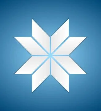 Big tech concept snowflake Big tech concept snowflake. Vector design Copyr... Stock Photos