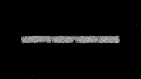 Big Text HAPPY NEW YEAR 2026 Created with Many Small Dots Grouping to Form Words Stock Footage 308738289