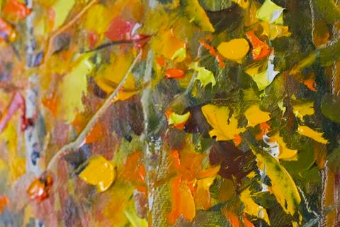 Big texture leaves, tree branches Close up fragment Ilustración de archivo