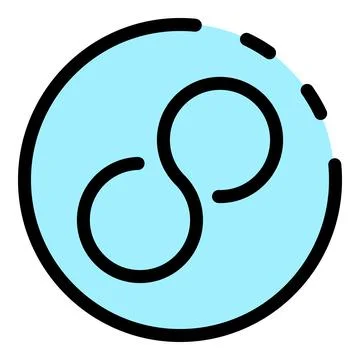 Big timer icon vector flat イラスト素材