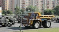 Big tipper in the city HD Footage