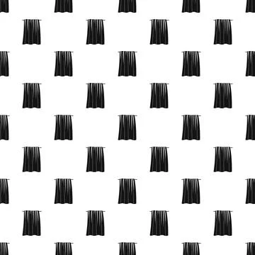 Big towel pattern seamless Stock Illustration