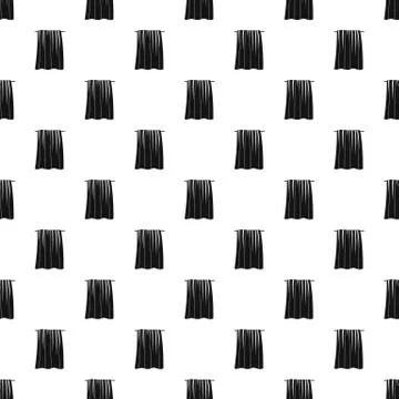 Big towel pattern seamless vector Illustrazione stock