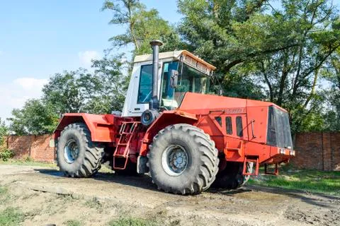 The Big tractor Foto stock