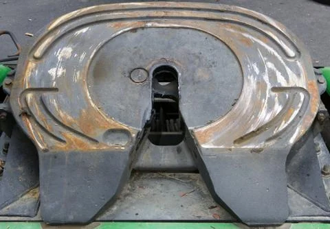 Big trailer hitch Stock Photos