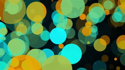 Big transparent circles Stock Footage 156529207