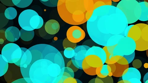 Big transparent circles Stock Footage 171591793