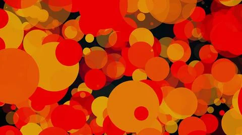 Big transparent circles Stock Illustration