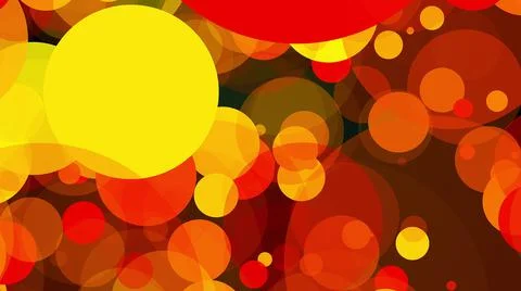 Big transparent circles Stock Illustration