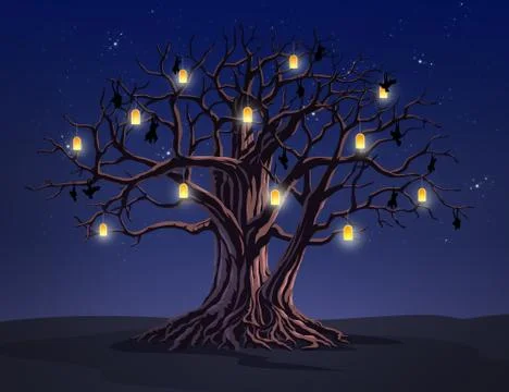 Big tree Stock Illustration