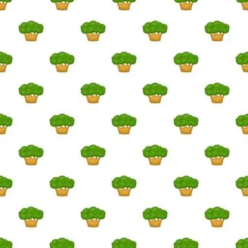 Big tree pattern, cartoon style Stock Illustration