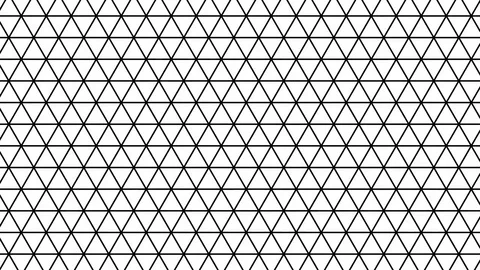 Big triangle grid shrink transition Stock Footage 75444625