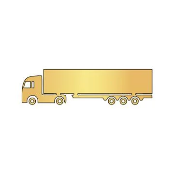 Big Truck computer symbol 스톡 일러스트