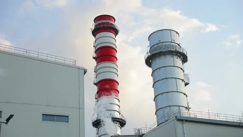 Big tube, steam Stock Footage 202493666