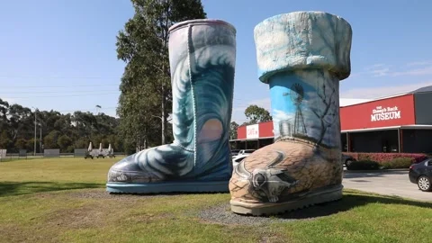 The Big UGG Boots 스톡 동영상 249992932