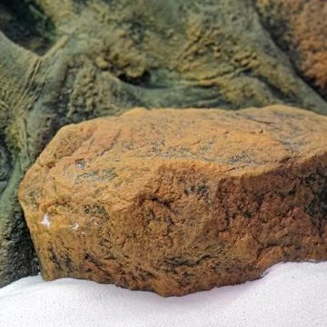 Big underwater stone Stock Photos