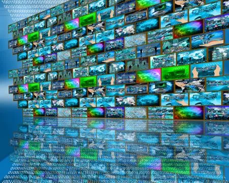 Big wall イラスト素材