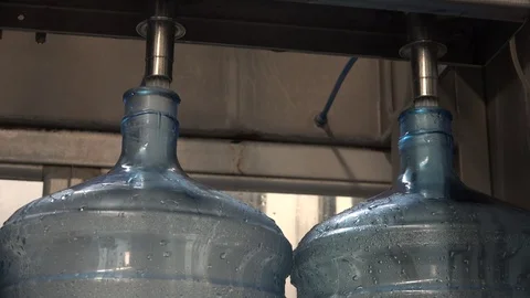 Big Water Bottle and Spring Water 3 動画素材 98409484
