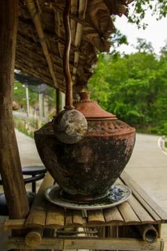 Big water jar Stock Photos