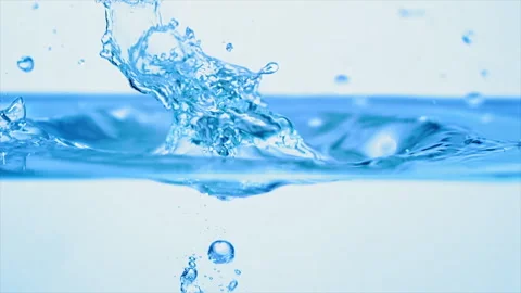 Big Water Splash in Slow Motion Stock Footage 279374547