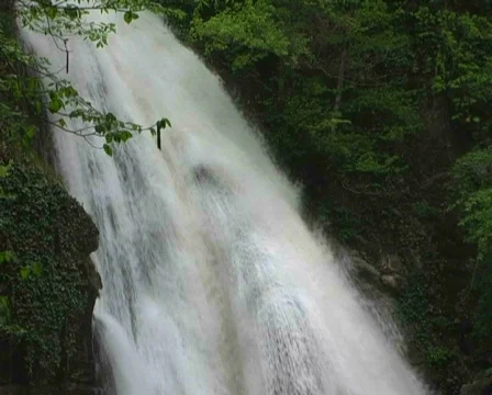 Big waterfall Stock Footage 440887