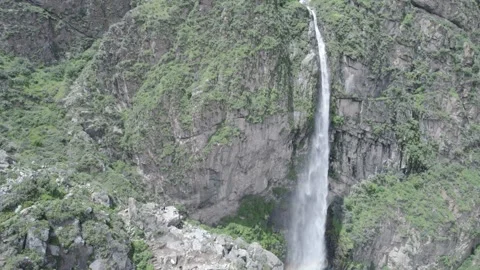 A BIG WATERFALL Stock Footage 326227966