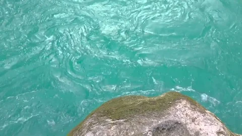 Big waterfall - Slow Motion Hasteca Potosina, Mexico Stock Footage 84807033