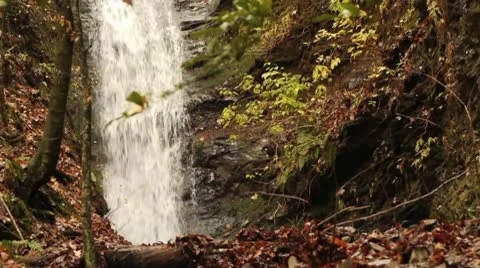 Big Waterfall WITH SOUND Video stock 9094240