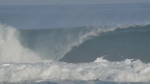 Big Wave breacking Stock Footage 272151717