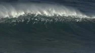 Big Wave Breaking Jaws Maui Stock Footage