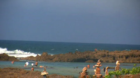  Big Wave Hawaii Stock Footage 656013