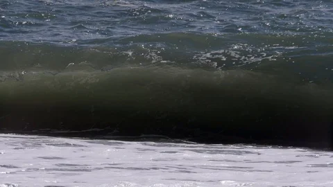 Big Wave - Slow Motion Stock Footage 95695818