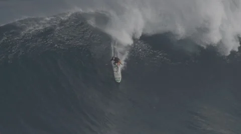 BIG WAVE SURFING Stock Footage 47957714